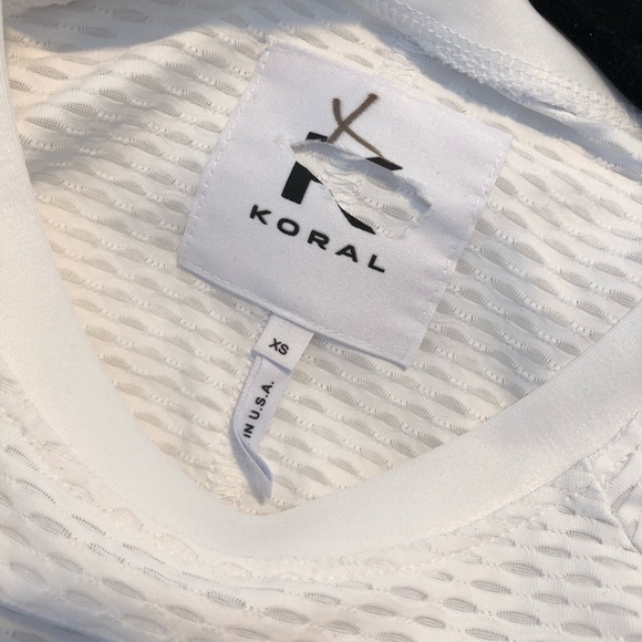 Koral Sofia Mesh Short Sleeve Top/ CUSTOM MADE - Picture 14 of 14